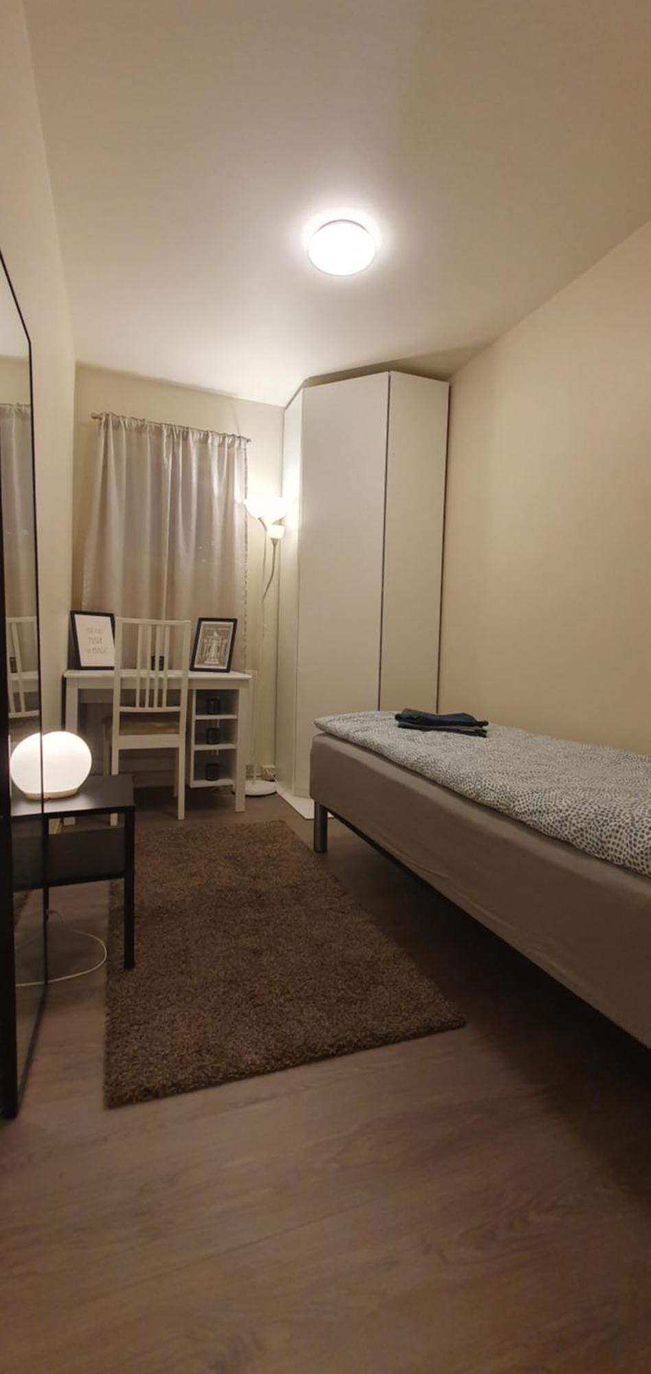 Bedroom In Apartment 12 Minutes To Oslo City By Train الغرفة الصورة